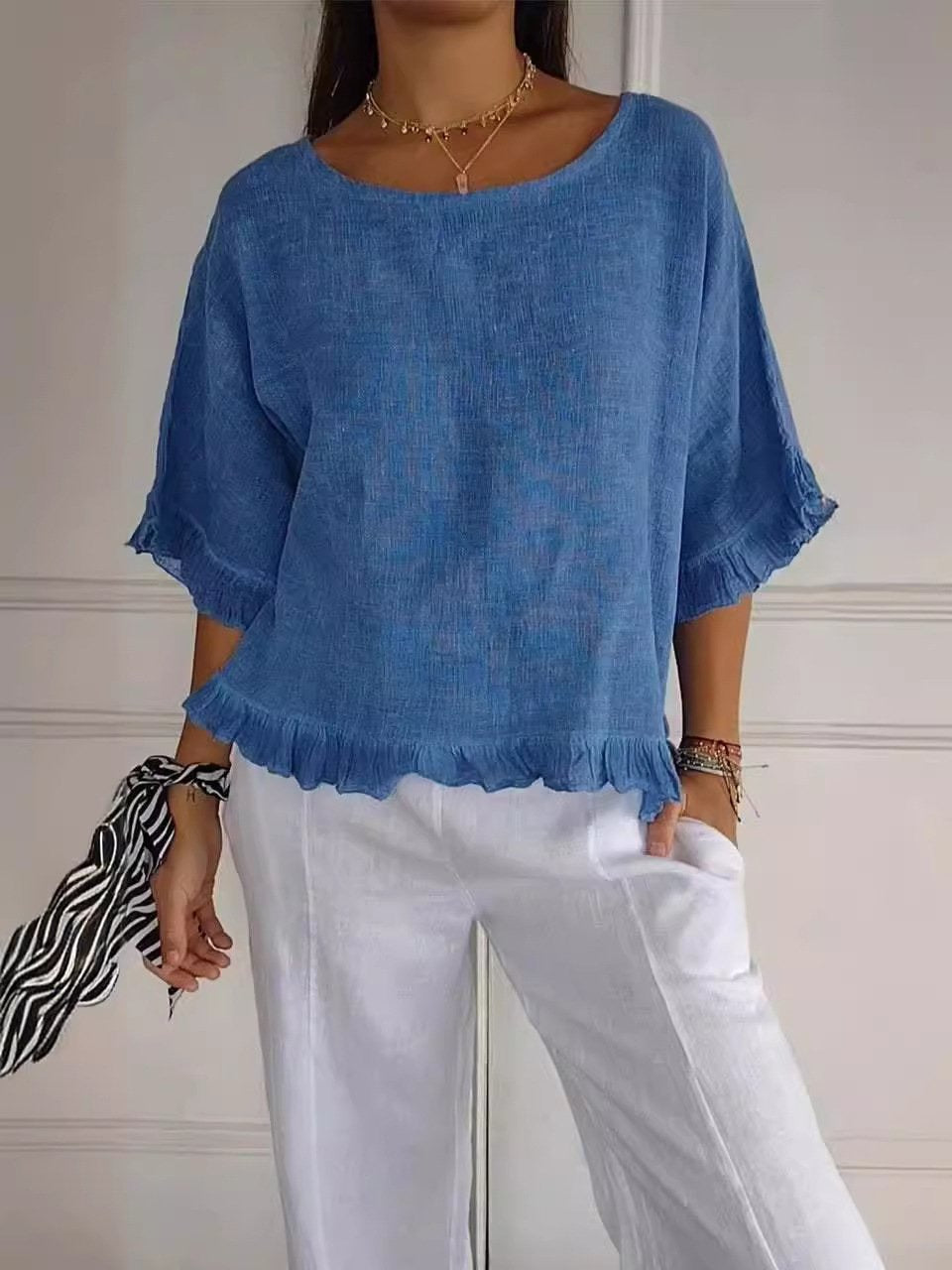 Lila - Blusa Casual Elegante