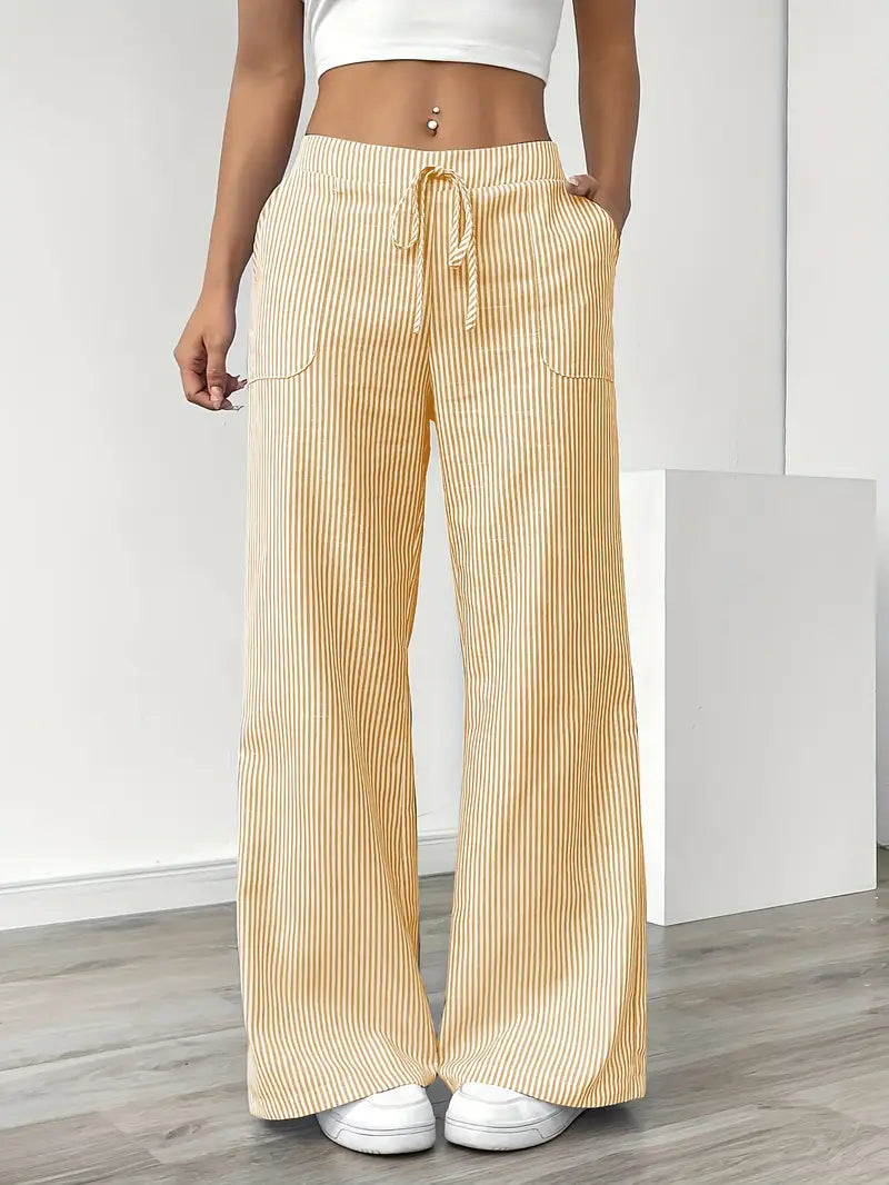 Alina | Pantalones Casual con Cuerda de Estilo