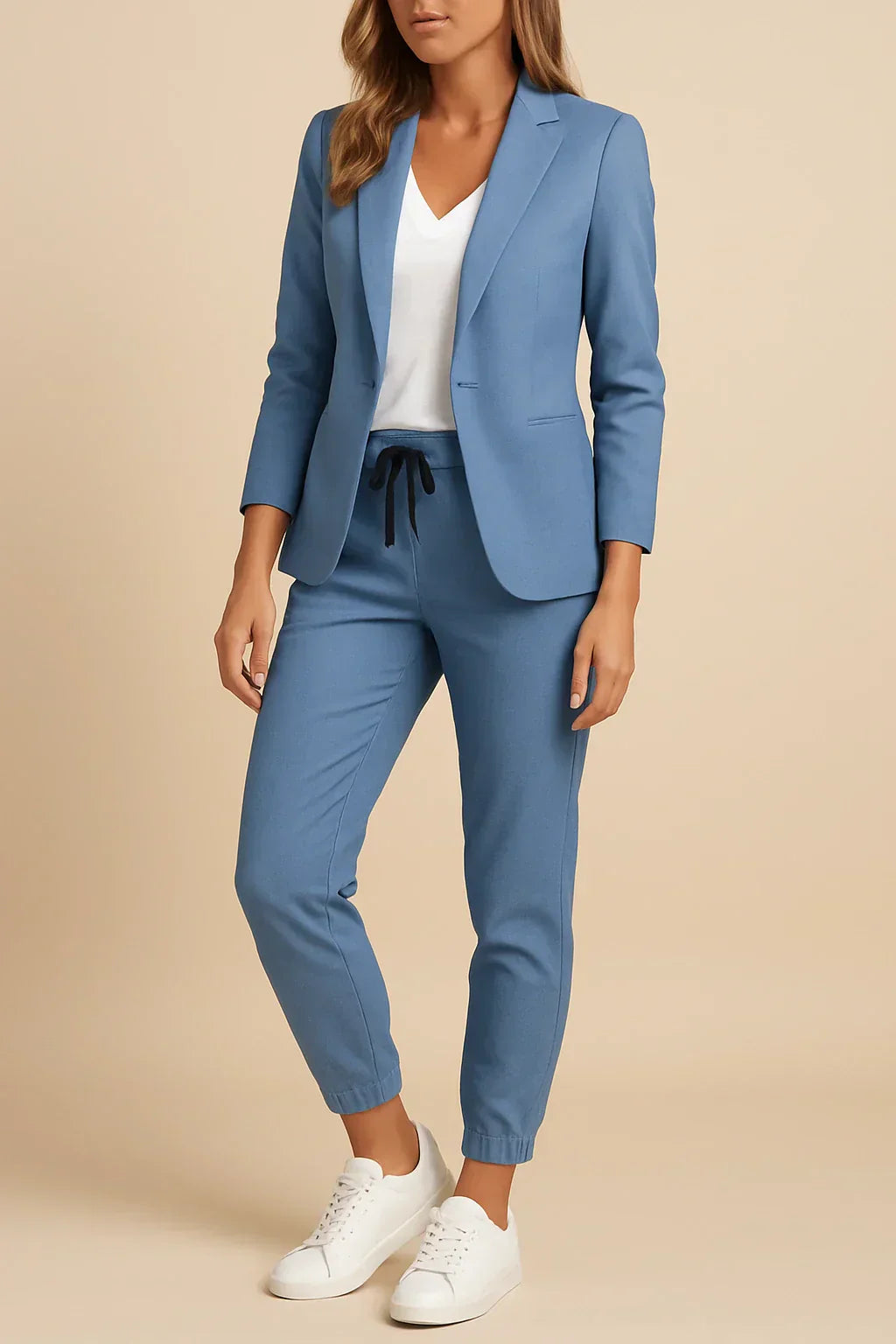 Capri - Conjunto de Blazer y Pantalones de Estilo Atrevido para Mujeres