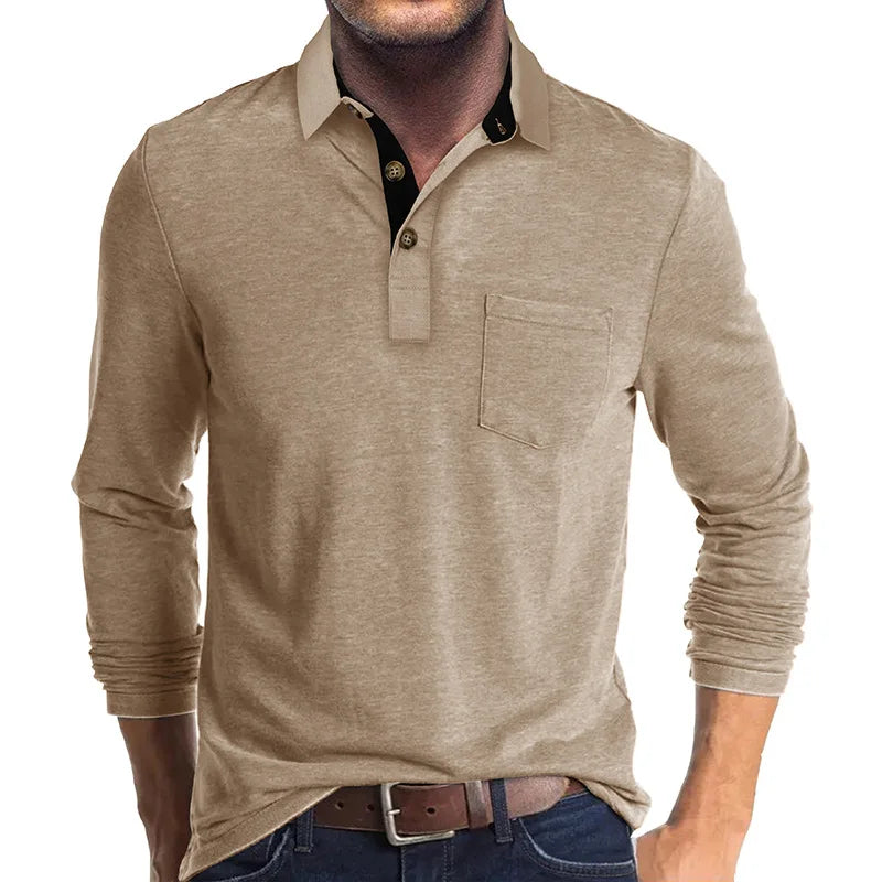Jörg | Camiseta de manga larga de un solo color
