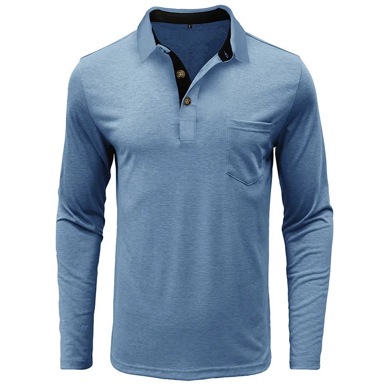 Jörg | Camiseta de manga larga de un solo color