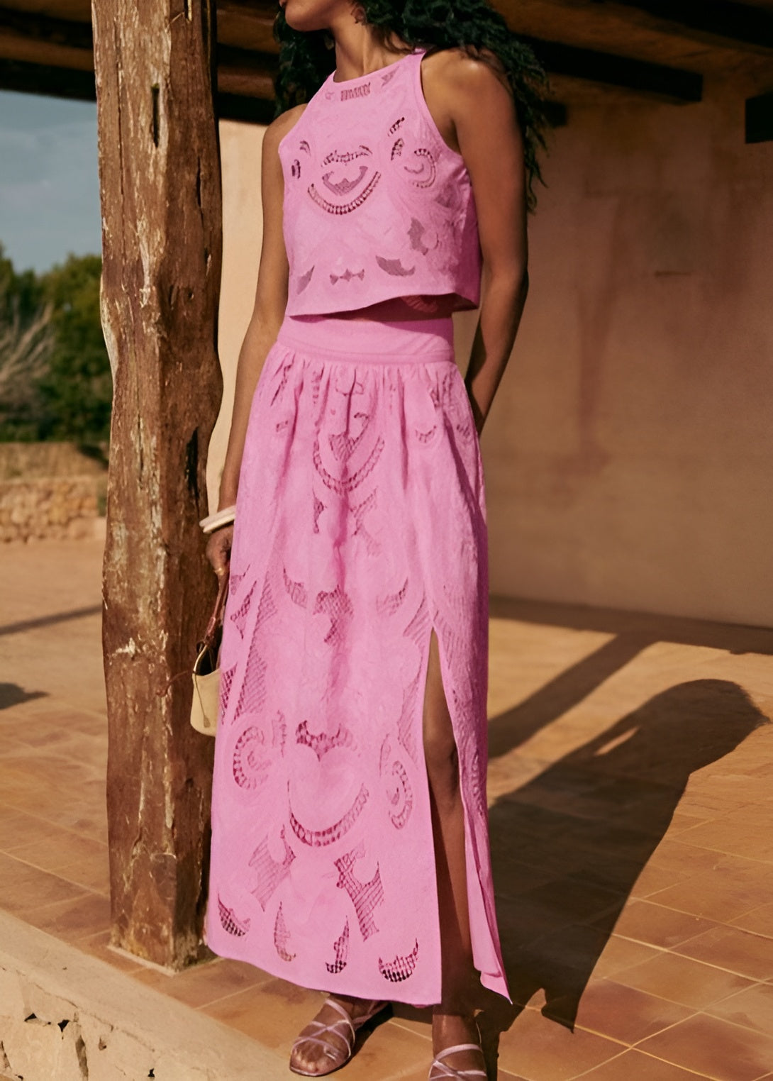 Claire - Conjunto de Verano Chic de 2 Piezas para Mujeres