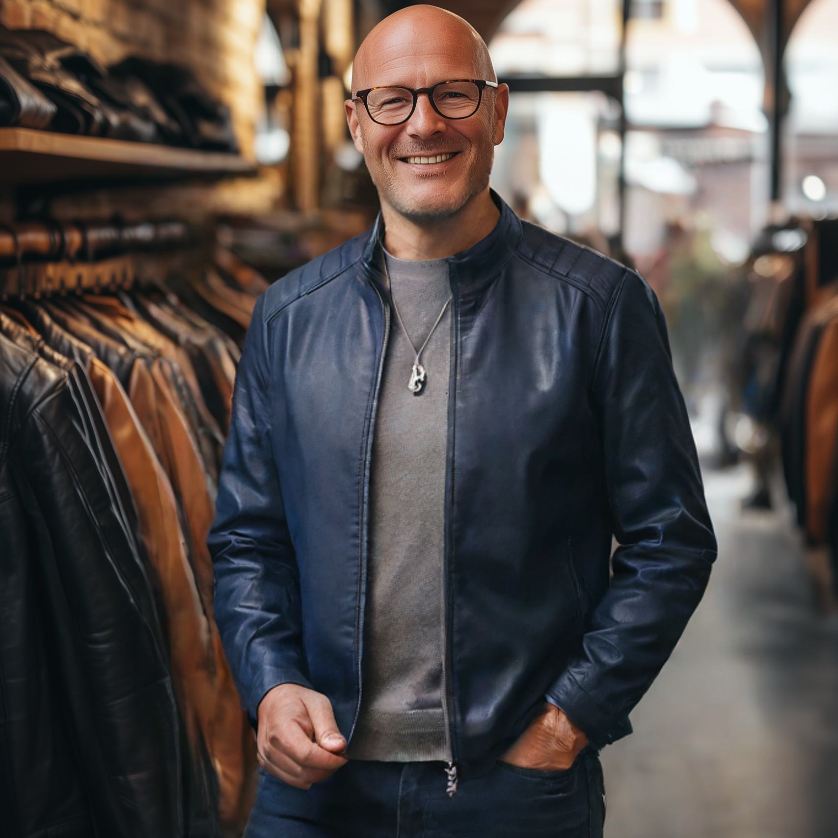 Urban Ride - Chaqueta de Piel