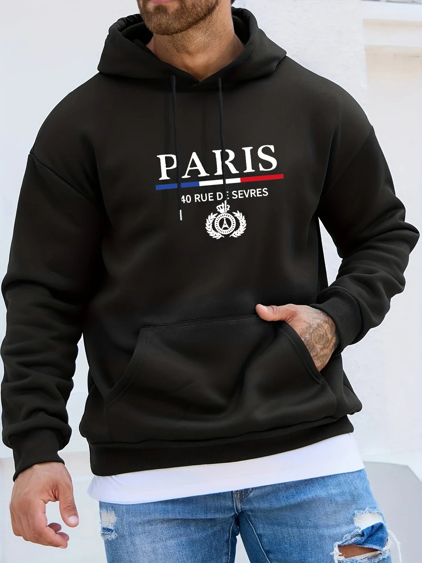 KOLME – Sudadera de París para Hombres
