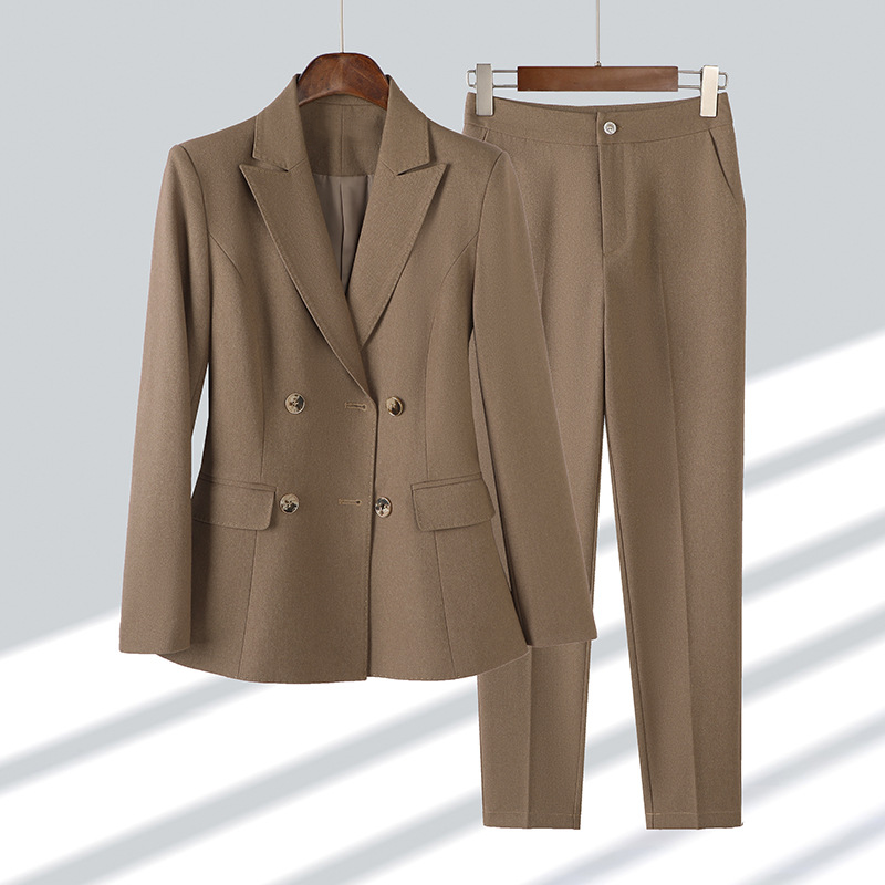 Aven - Blazer Clásico de 4 Botones con Pantalones a Juego