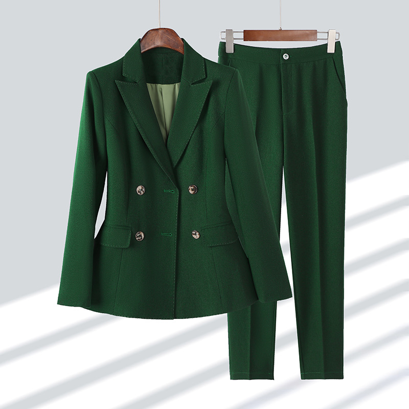 Aven - Blazer Clásico de 4 Botones con Pantalones a Juego