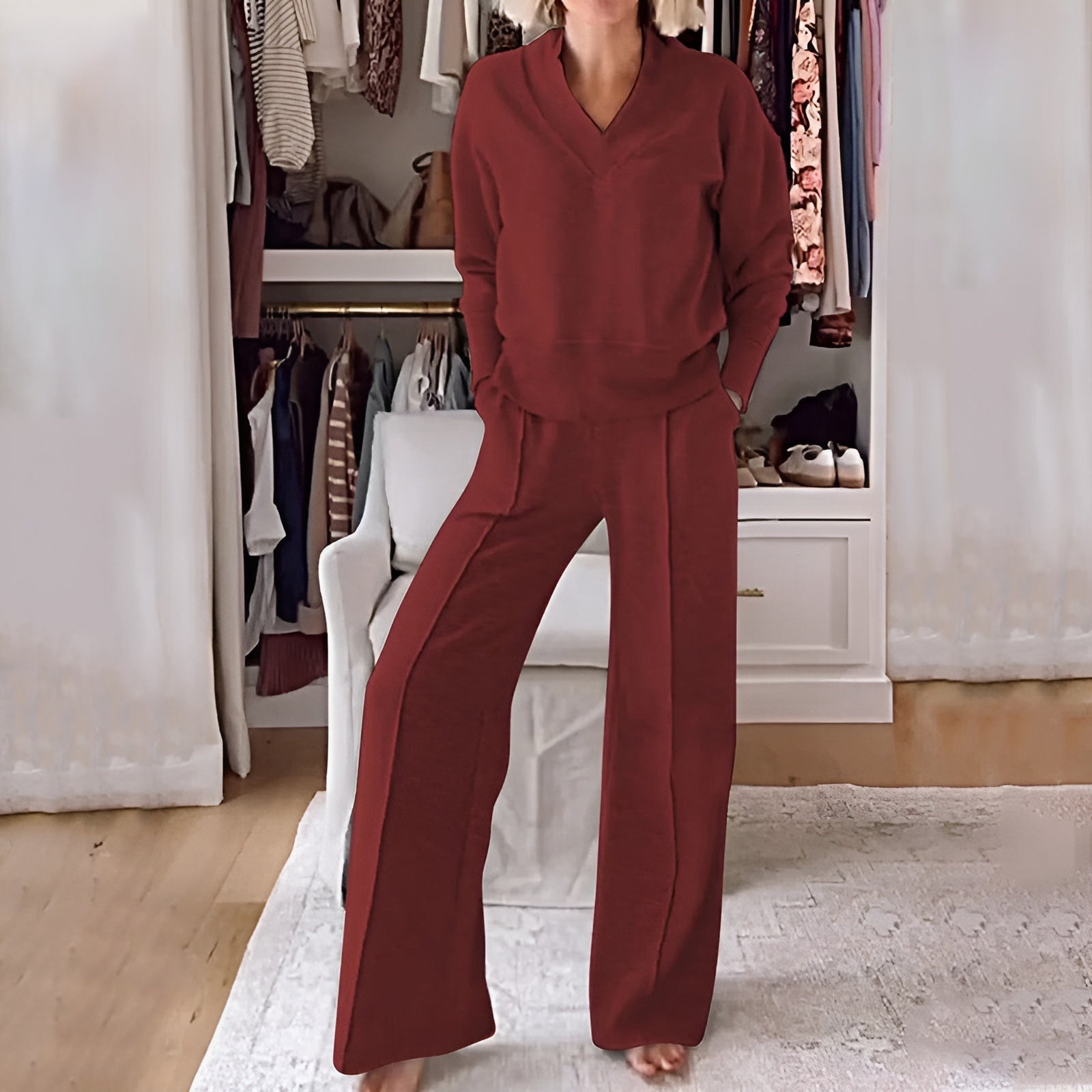Selah - Conjunto Chic y Cómodo de 2 Piezas
